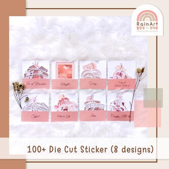 100+pcs stickers
